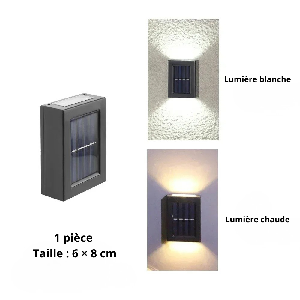 Applique extérieure murale LED 1 pièce