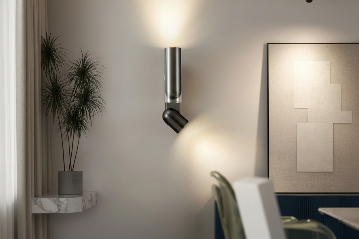 Applique moderne murale noir salon