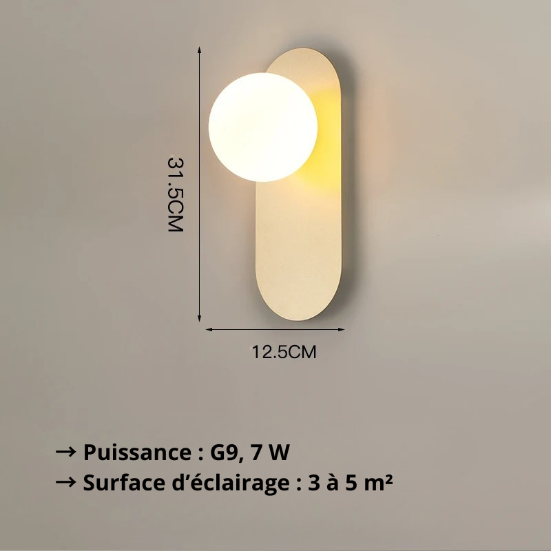 Applique murale LED G OR