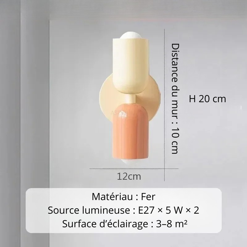 Applique murale WC H