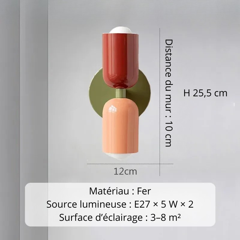 Applique murale WC J