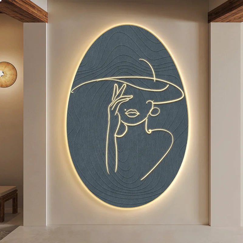 Applique murale abstrait E