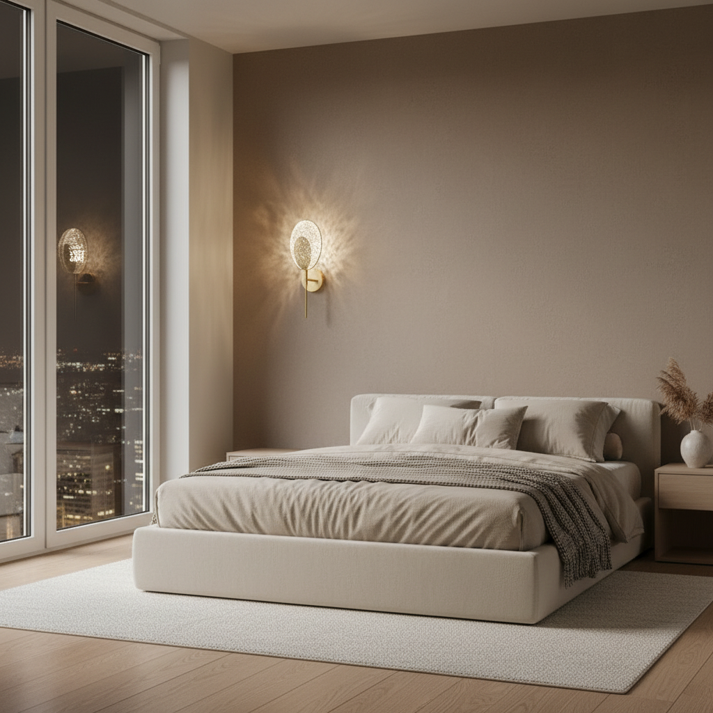 Applique murale acrylique chambre