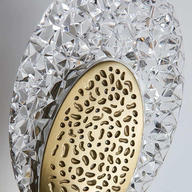 Applique murale acrylique détails