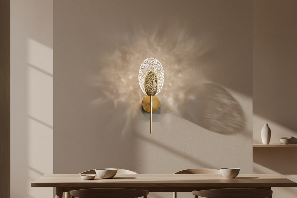 Applique murale acrylique salle à manger