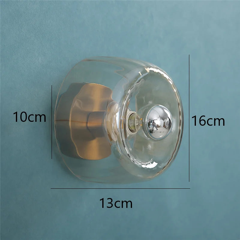 Applique murale ancienne ambré dimensions