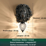 Applique murale animaux - Vignette | VAM - Maison Lumière