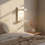 Applique murale avec interrupteur et prise - Vignette | VAM - Maison Lumière