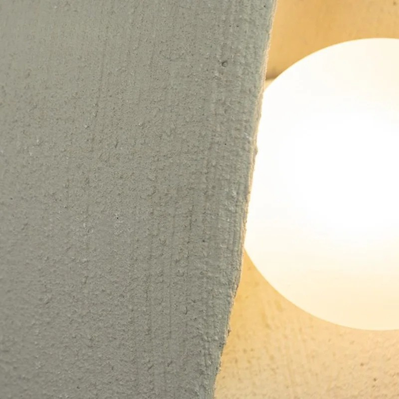 Applique murale blanche détails