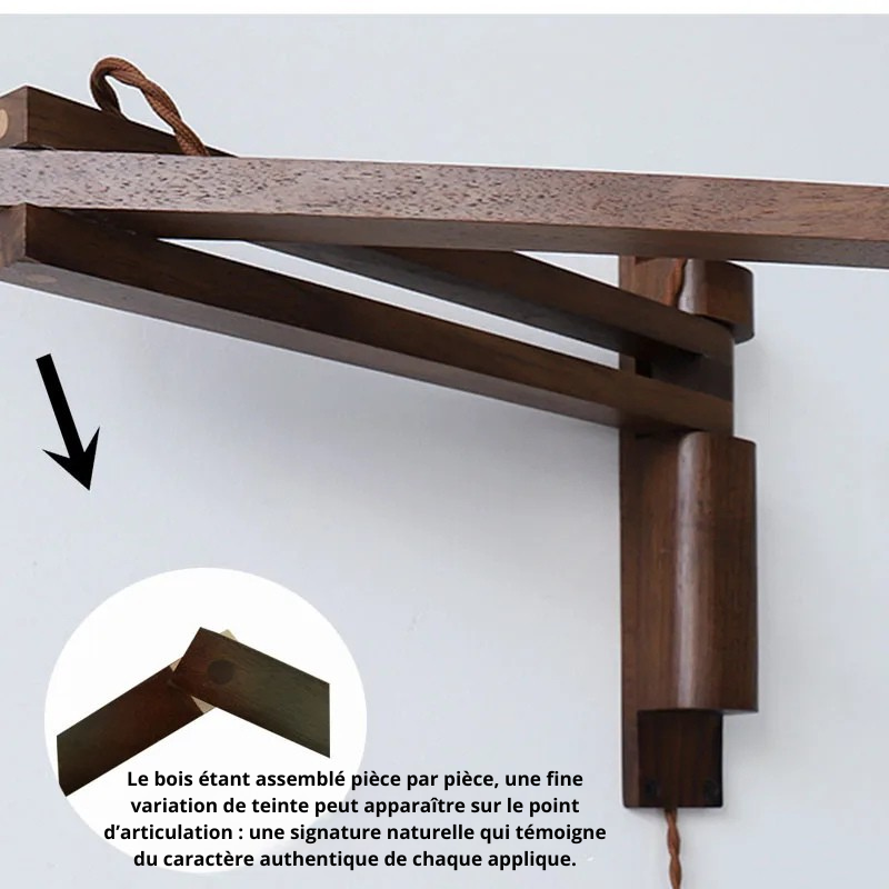 Applique murale bois informations