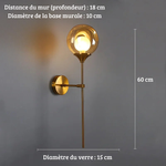 Applique murale boule - Vignette | VAM - Maison Lumière