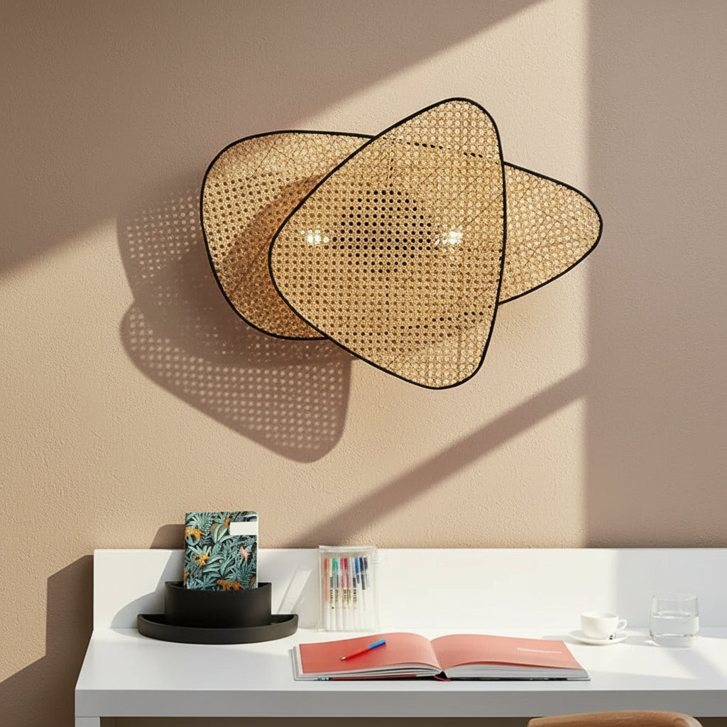 Applique murale cannage Bureau