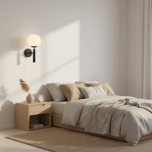 Applique murale chambre noir