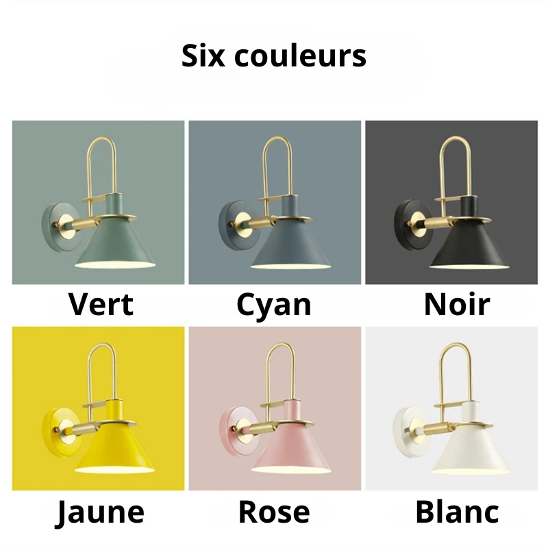 Applique murale cuisine évier couleurs