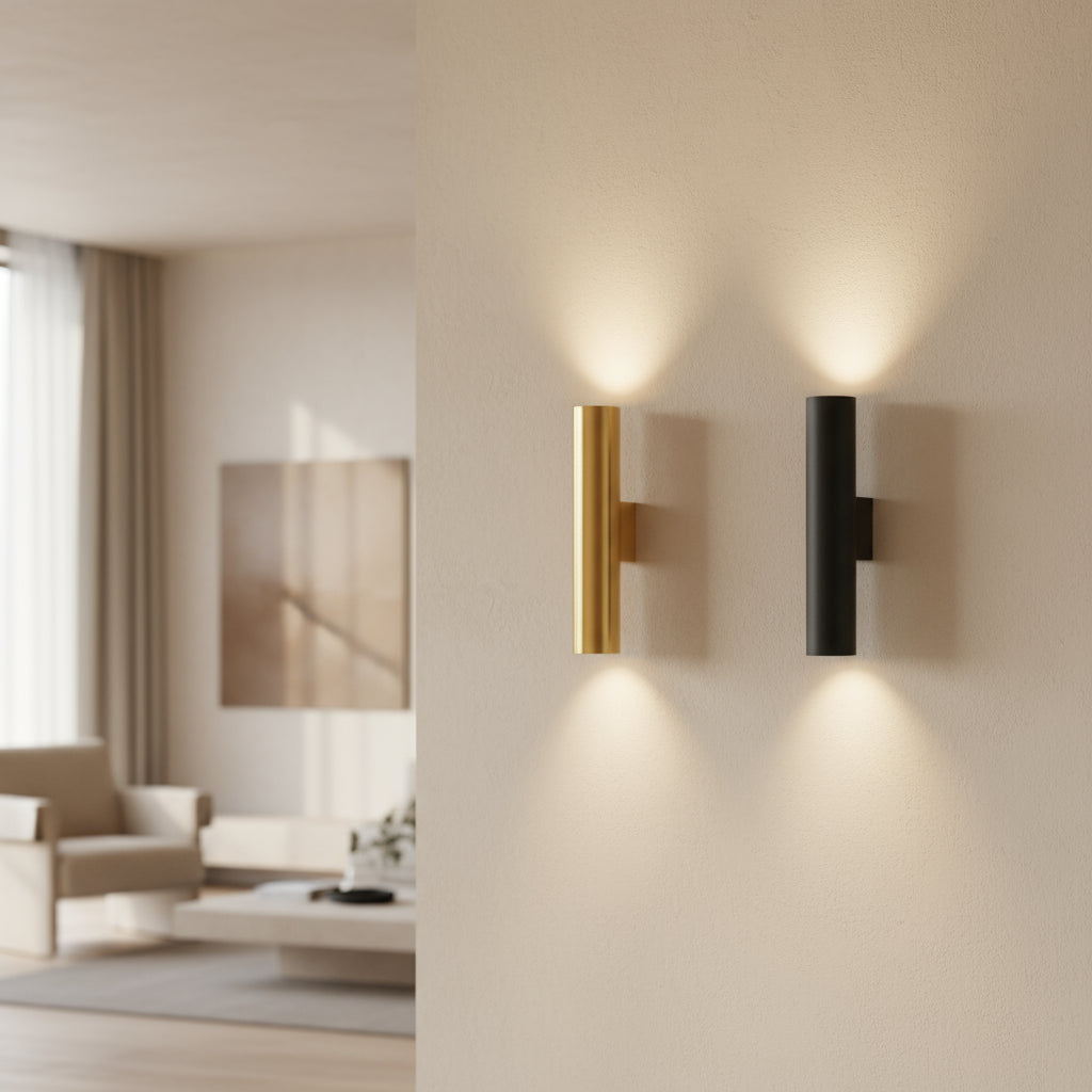 Applique murale cylindrique