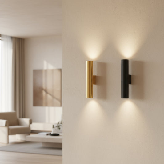 Applique murale cylindrique