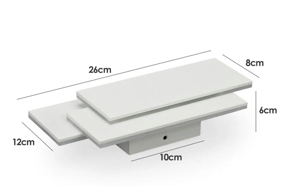 Applique murale décorative blanc A