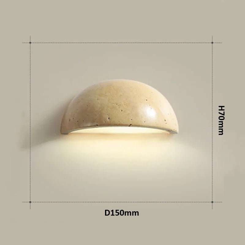 Applique murale demi-cercle dimensions