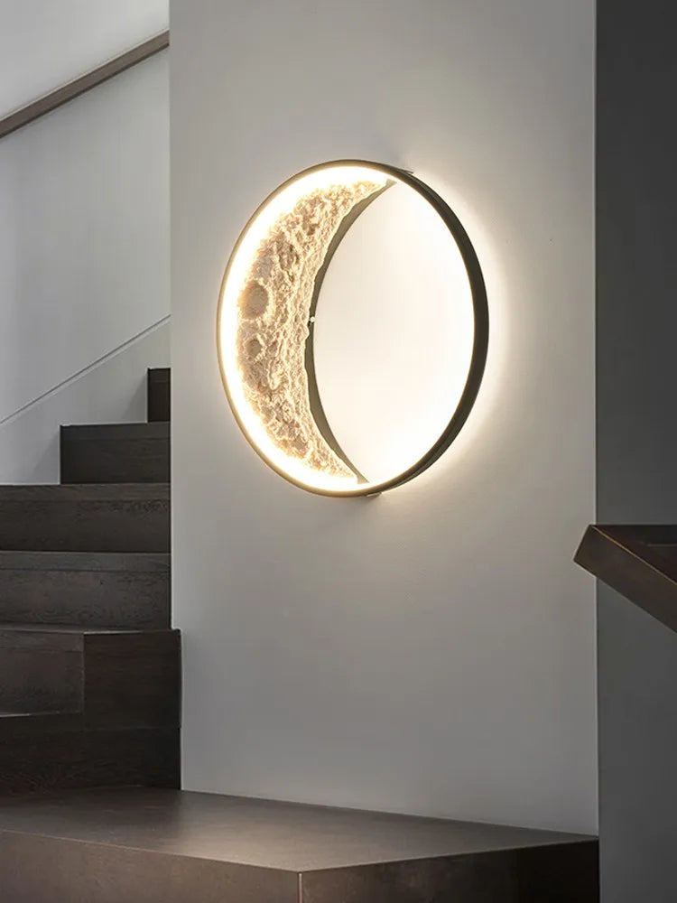 Applique murale demi-lune escaliers