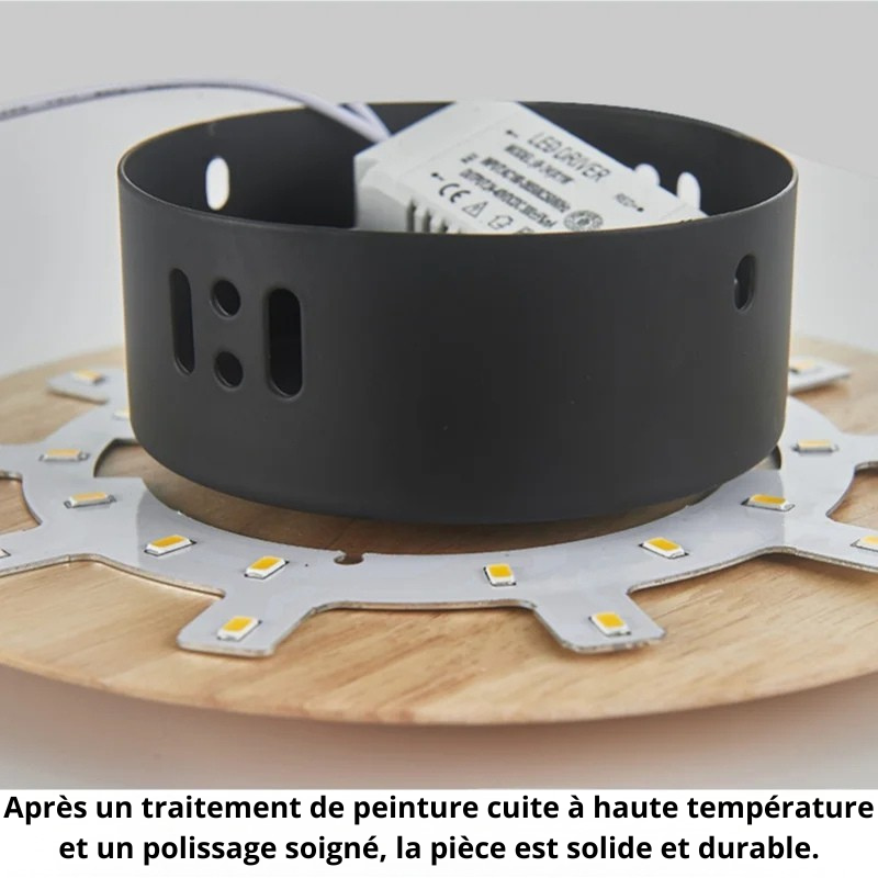 Applique murale en bois informations produit