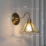 Applique murale en verre vintage - Vignette | VAM - Maison Lumière