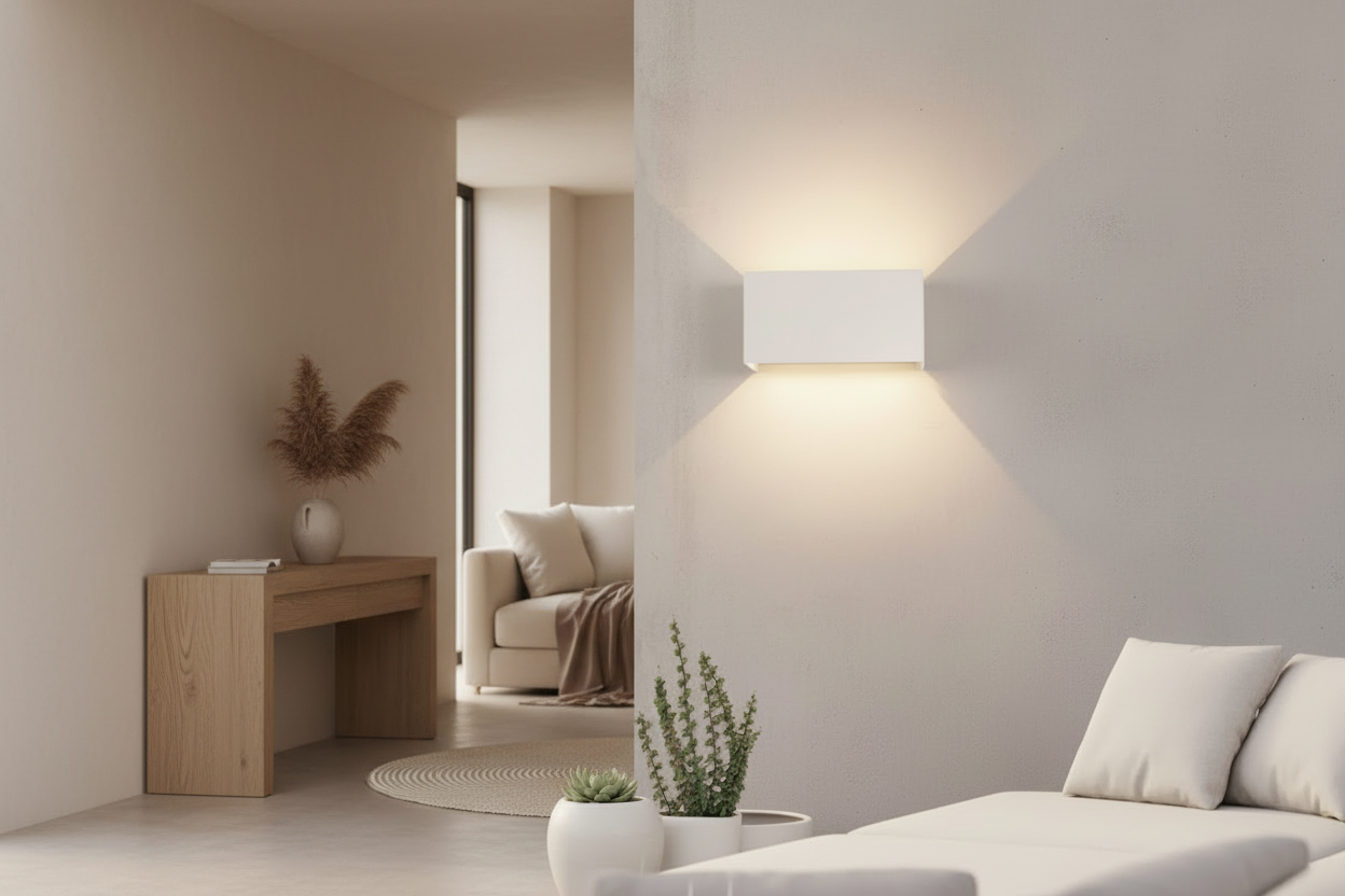 Applique murale extérieur étanche blanc terrasse blanc