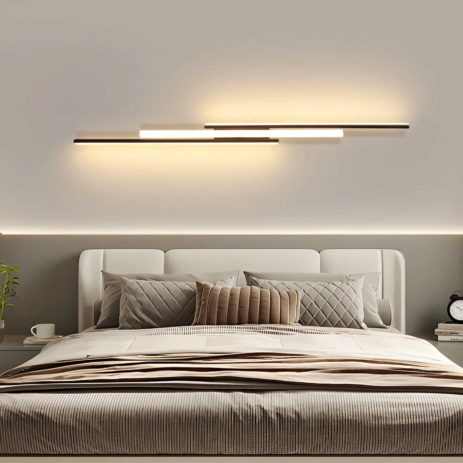 Applique murale fine horizontale