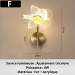 Applique murale fleur - Vignette | VAM - Maison Lumière