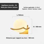 Applique murale globe - Vignette | VAM - Maison Lumière