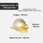 Applique murale globe - Vignette | VAM - Maison Lumière