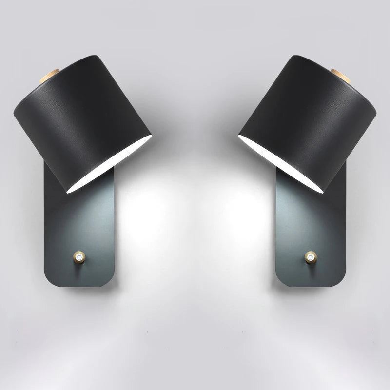 Applique murale grise noir fois 2