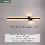 Applique murale horizontale - Vignette | VAM - Maison Lumière