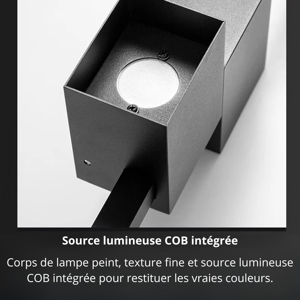 Applique murale horizontale explications