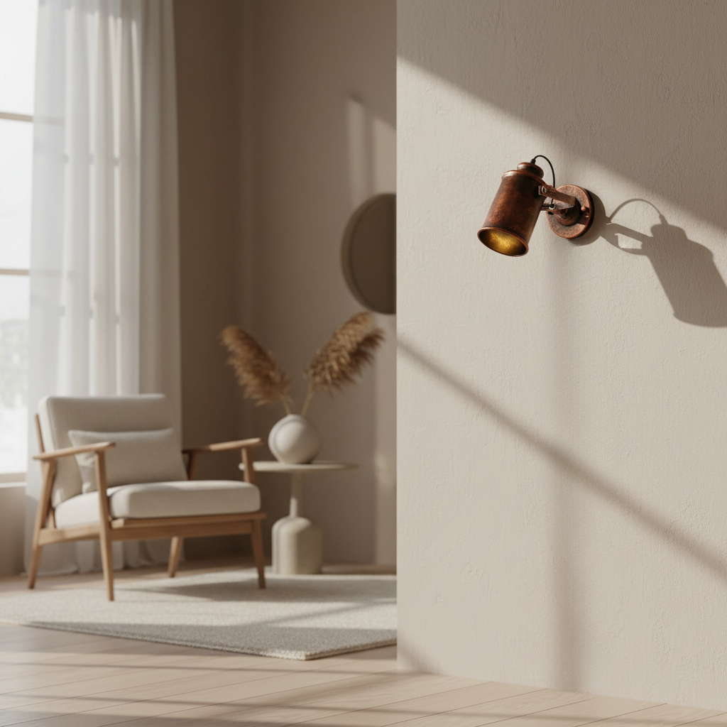 Applique murale industrielle