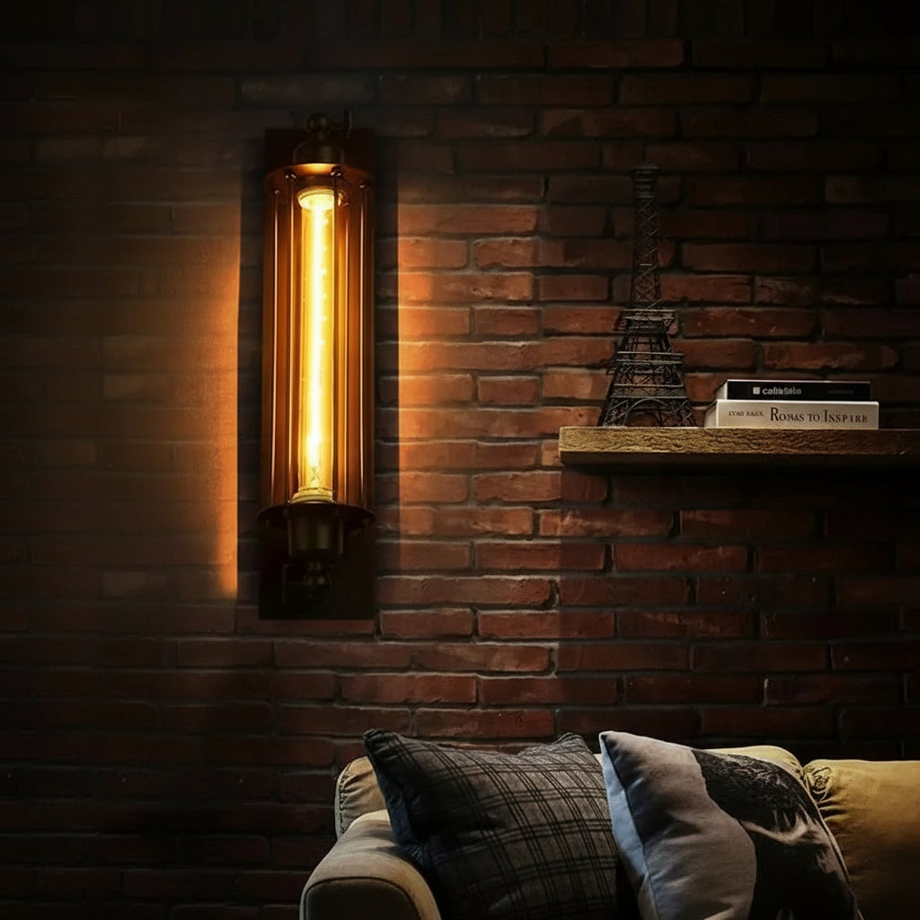 Applique murale industrielle salon