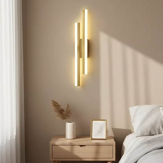 Applique murale intérieur or chambre beige