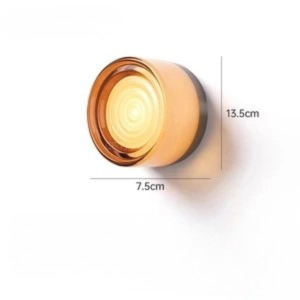 Applique murale jaune Ambre B