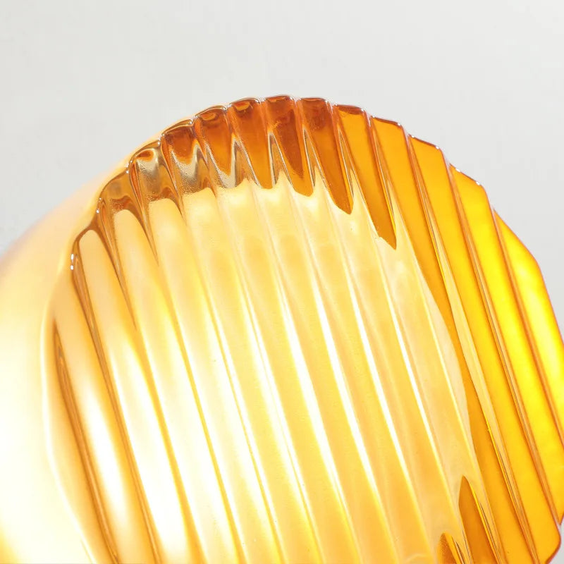 Applique murale jaune details