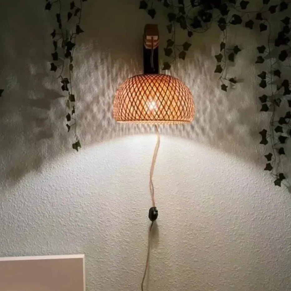 Applique murale jute