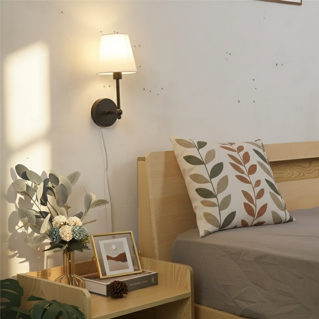 Applique murale lin chambre