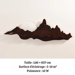 Applique murale montagne - Vignette | VAM - Maison Lumière