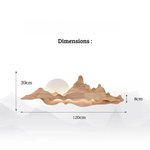 Applique murale montagne - Vignette | VAM - Maison Lumière