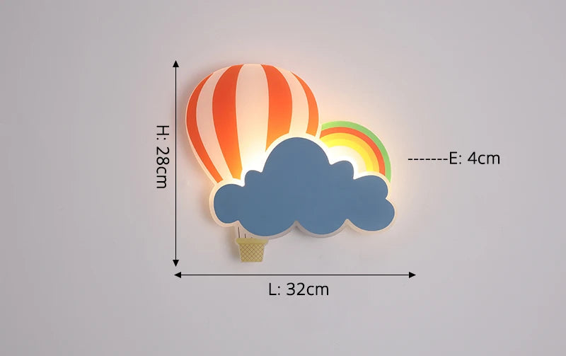 Applique murale montgolfière B