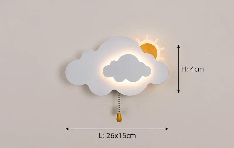Applique murale montgolfière C