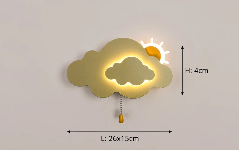 Applique murale montgolfière E