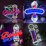 Applique murale néon barber - Vignette | VAM - Maison Lumière