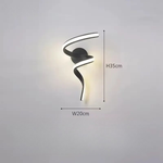 Applique murale noir et or - Vignette | VAM - Maison Lumière