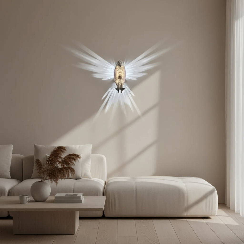 Applique murale oiseaux