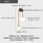 Applique murale or - Vignette | VAM - Maison Lumière