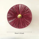 Applique murale paille - Vignette | VAM - Maison Lumière